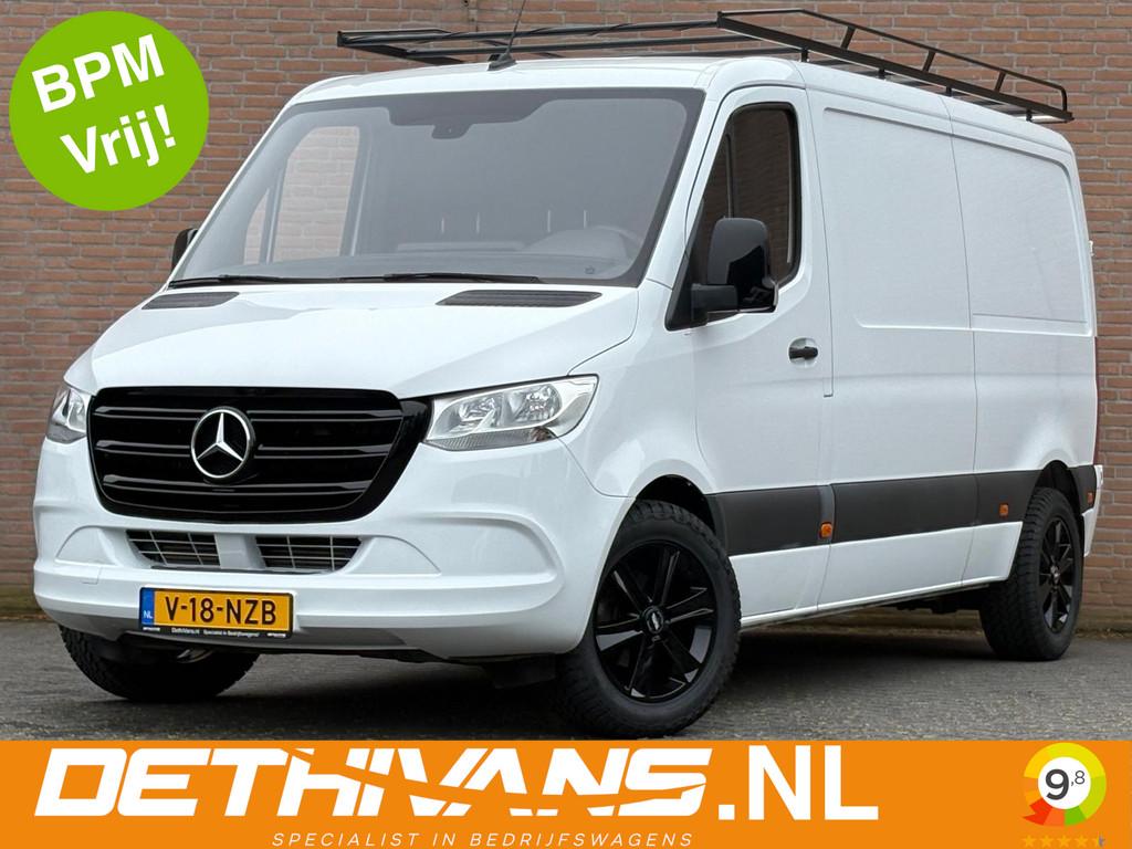 Mercedes-Benz Sprinter 214CDI 143PK L2H1 Cruisecontrol / Air, Stof, Gebruikt, Wit, Mercedes-Benz