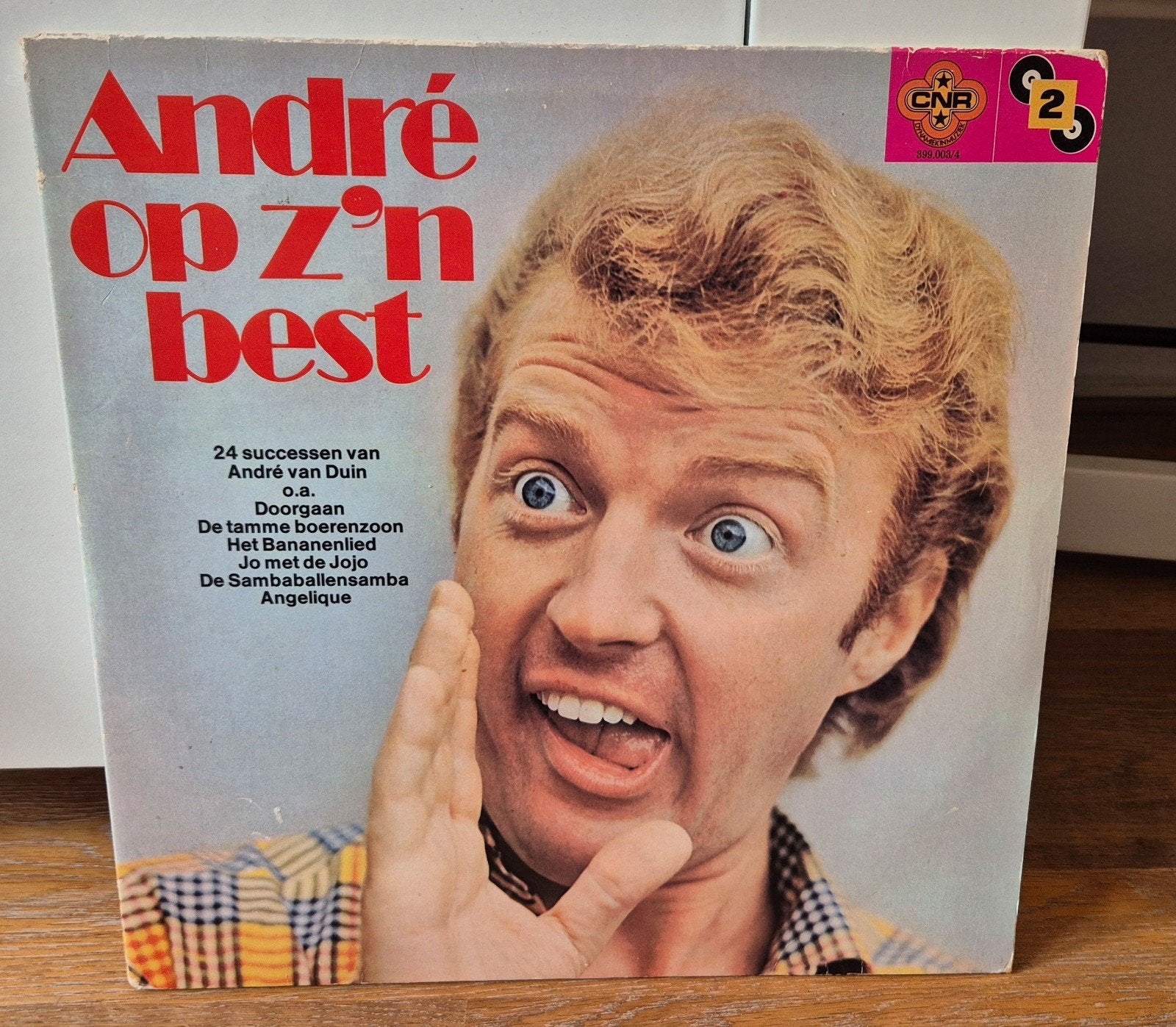 2-LP André van Duin - André Op Z'n Best, Ophalen of Verzenden, Gebruikt, 12 inch, Levenslied of Smartlap