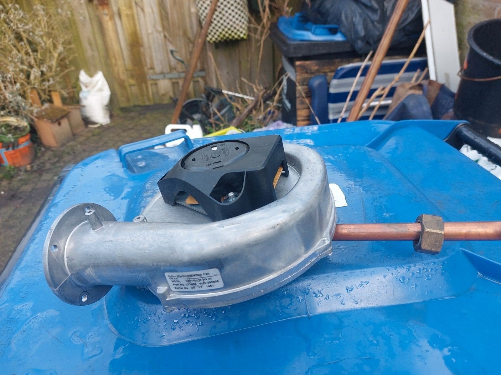 TE KOOP VENTILATOR VOOR INTERGAS HRE, Ophalen of Verzenden, Gebruikt