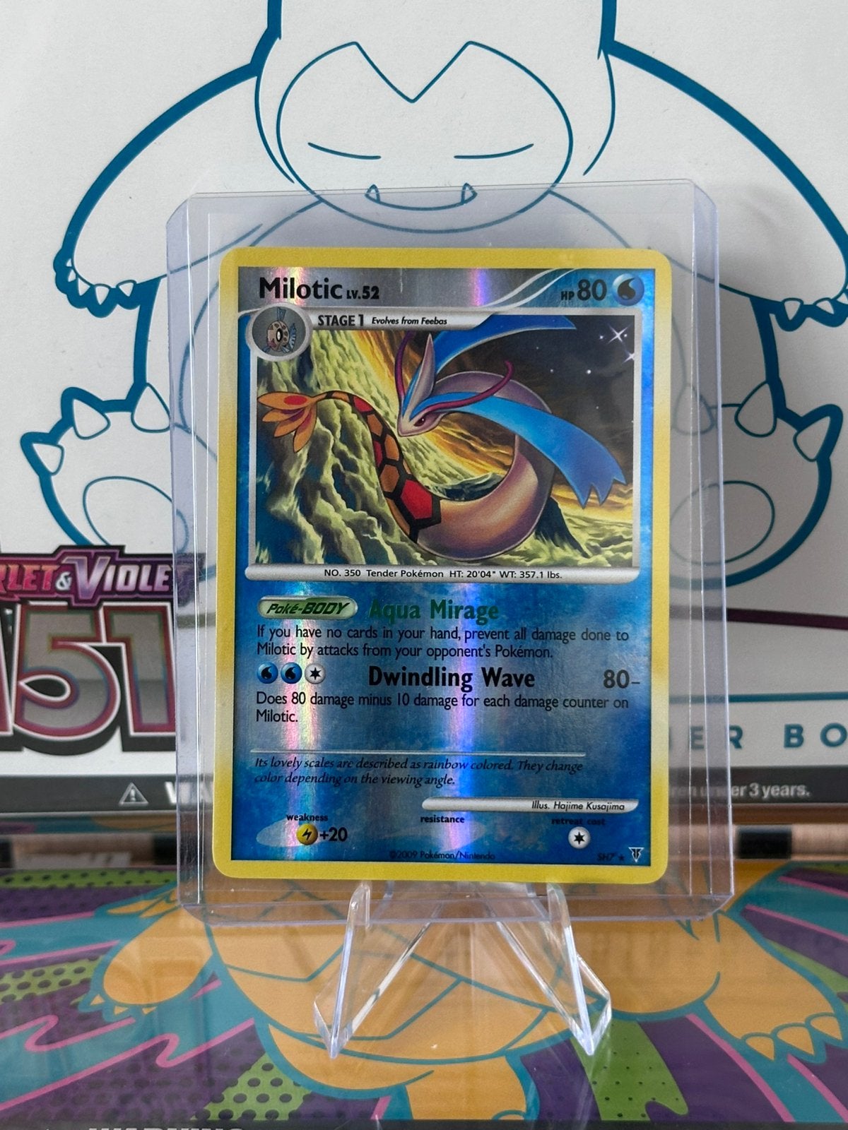 Milotic Shiny (SH7) - Platinum Supreme Victors, Hobby en Vrije tijd, Verzamelkaartspellen | Pokémon, Ophalen of Verzenden, Zo goed als nieuw