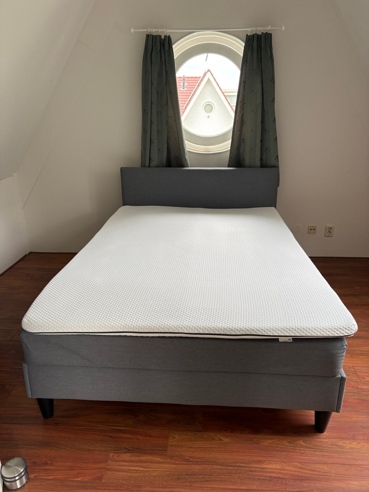 IKEA Boxspring SÄBÖVICK, Ophalen, Tweepersoons, 140 cm, Zo goed als nieuw