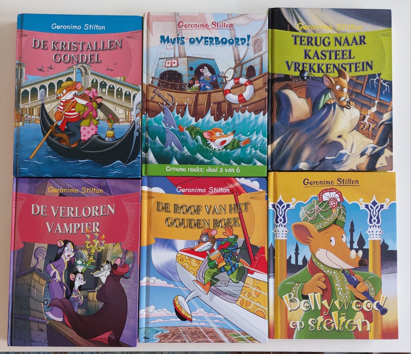 Geronimo stilton boeken, Boeken, Ophalen of Verzenden, Gelezen