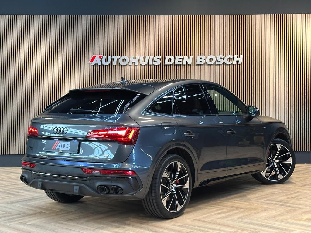 Audi Q5 Sportback 55 TFSI e Quattro S Line 367PK. Lucht - B&, Automaat, Gebruikt, 4 cilinders, Bedrijf