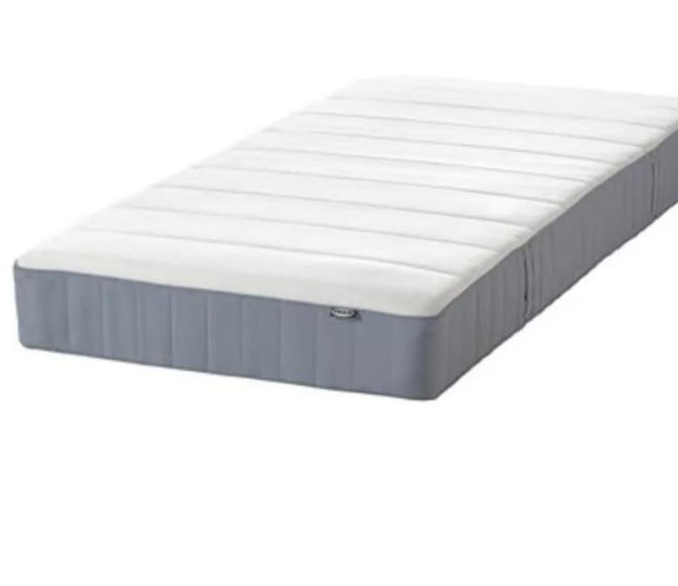 IKEA eenpersoonsmatras 90x200 - Slechts 3 maanden gebruikt, Huis en Inrichting, Slaapkamer | Matrassen en Bedbodems, 90 cm, Eenpersoons