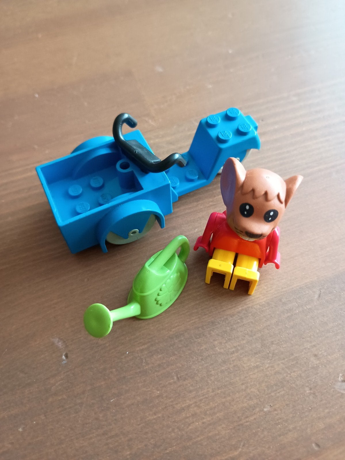 Lego Fabuland Muis met Kar en Gieter, Gebruikt, Overige thema's, Lego, Ophalen of Verzenden