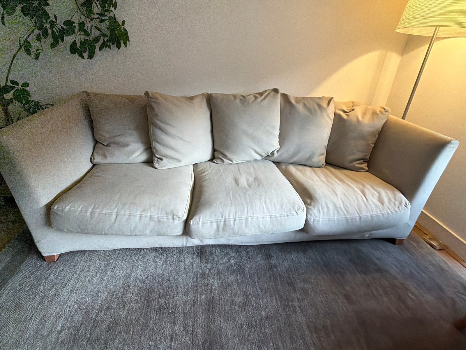 Flexform Bank - moet morgen weg, Ophalen, Gebruikt, Driepersoons, 75 tot 100 cm