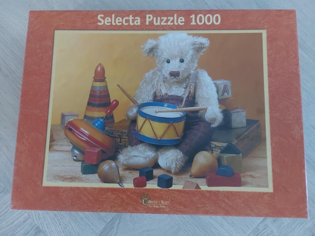 2 selecta puzzels puzzel beren, Hobby en Vrije tijd, Denksport en Puzzels, Ophalen, 500 t/m 1500 stukjes, Zo goed als nieuw