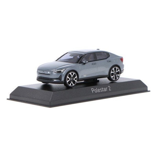 Volvo Polestar 2 2024 Thunder Grijs Modelauto 1/43 Norev, Auto, Norev, Ophalen of Verzenden, Norev