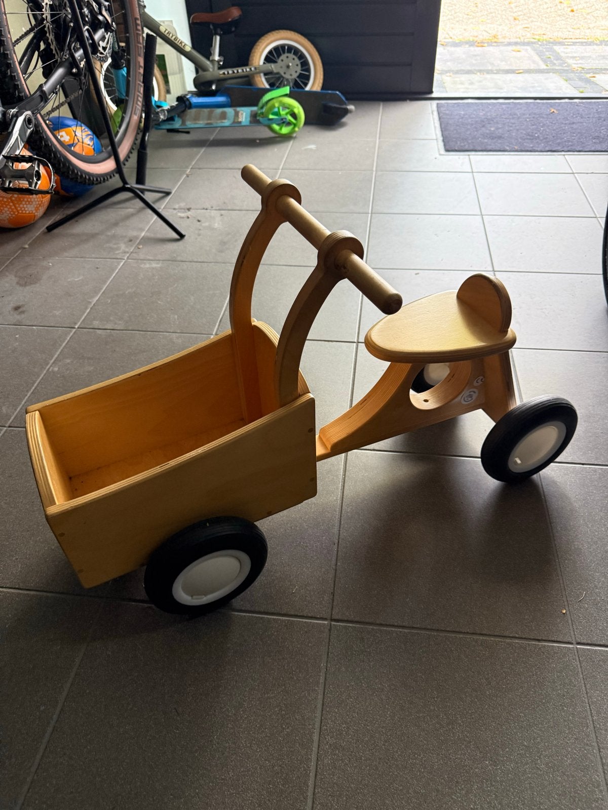 Houten bakfiets / loopfiets - Zo goed als nieuw, Ophalen of Verzenden, Zo goed als nieuw, Bouwen