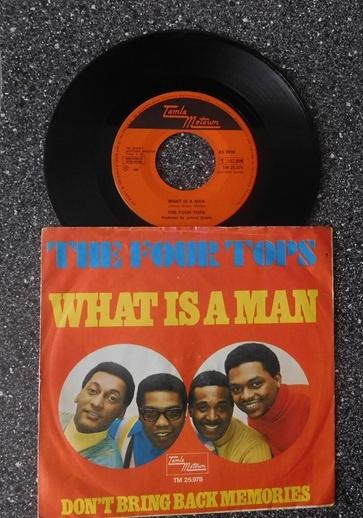 The Four Tops - what is a man (vanaf € 1,75), 7 inch, Single, Ophalen of Verzenden, Zo goed als nieuw