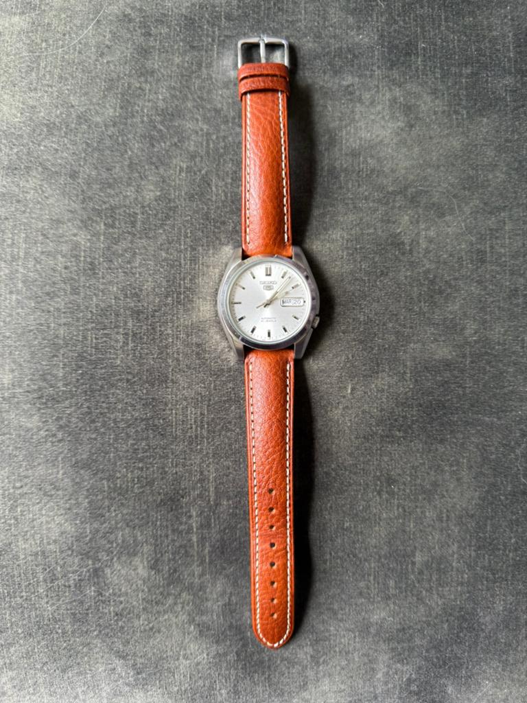 Hirsch Strap Boston M/L 01302070-2-18 (Bandbreedte: 18 mm), Ophalen of Verzenden, Zo goed als nieuw, Overige merken
