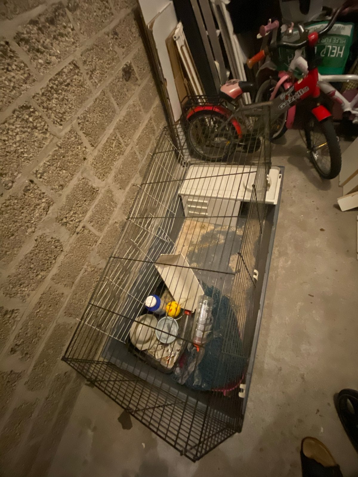 Konijn/cavia kooi 120cm met accessoires, Dieren en Toebehoren, Kooi, 110 cm of meer, Konijn, Ophalen