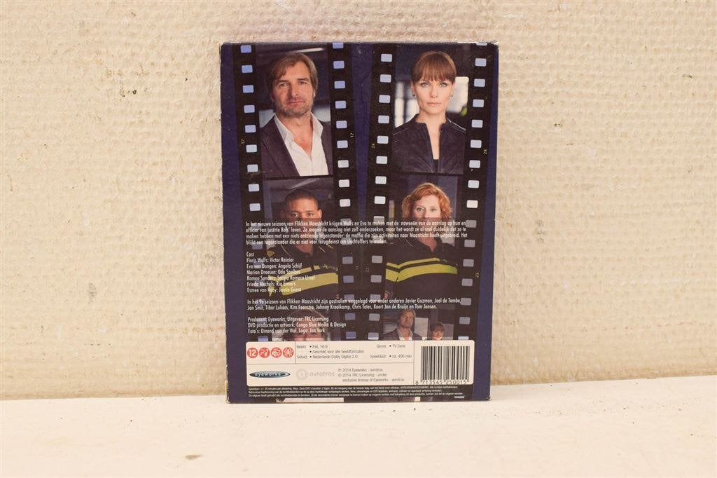 3 dvd box Flikken Maastricht seizoen 9 48385, Ophalen of Verzenden, Gebruikt