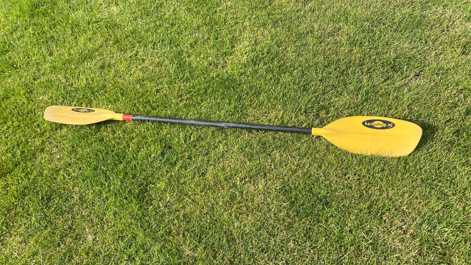 Dubbelbladige Peddel - Geel, Ophalen, Gebruikt, Dubbelbladige peddel