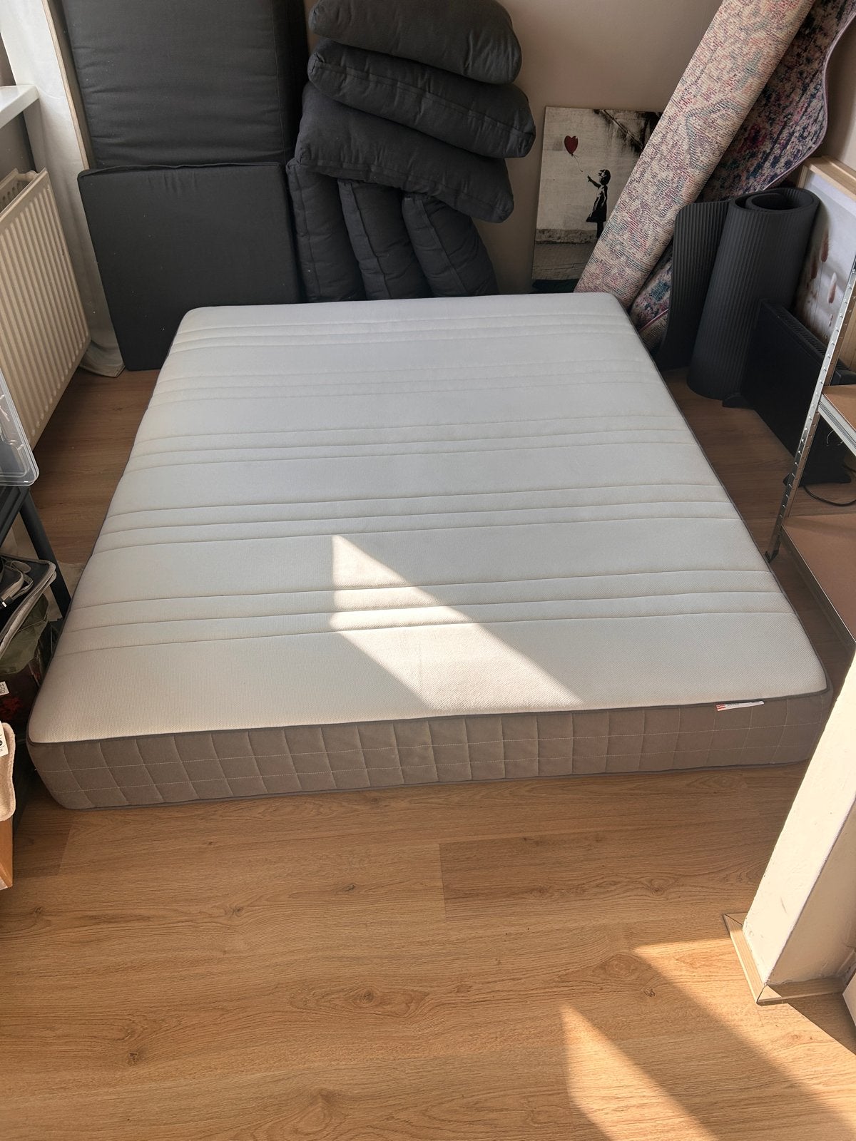 IKEA HÖVÅG matras 160x200, Huis en Inrichting, Ophalen, Tweepersoons, Zo goed als nieuw, Matras