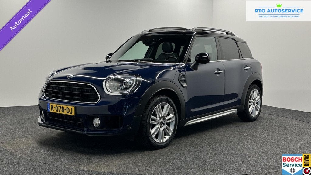 Mini Countryman 1.5 Cooper Chili PANO-LEER-NAVI-AUTOMAAT, Auto's, 136 pk, Gebruikt, Countryman, Blauw