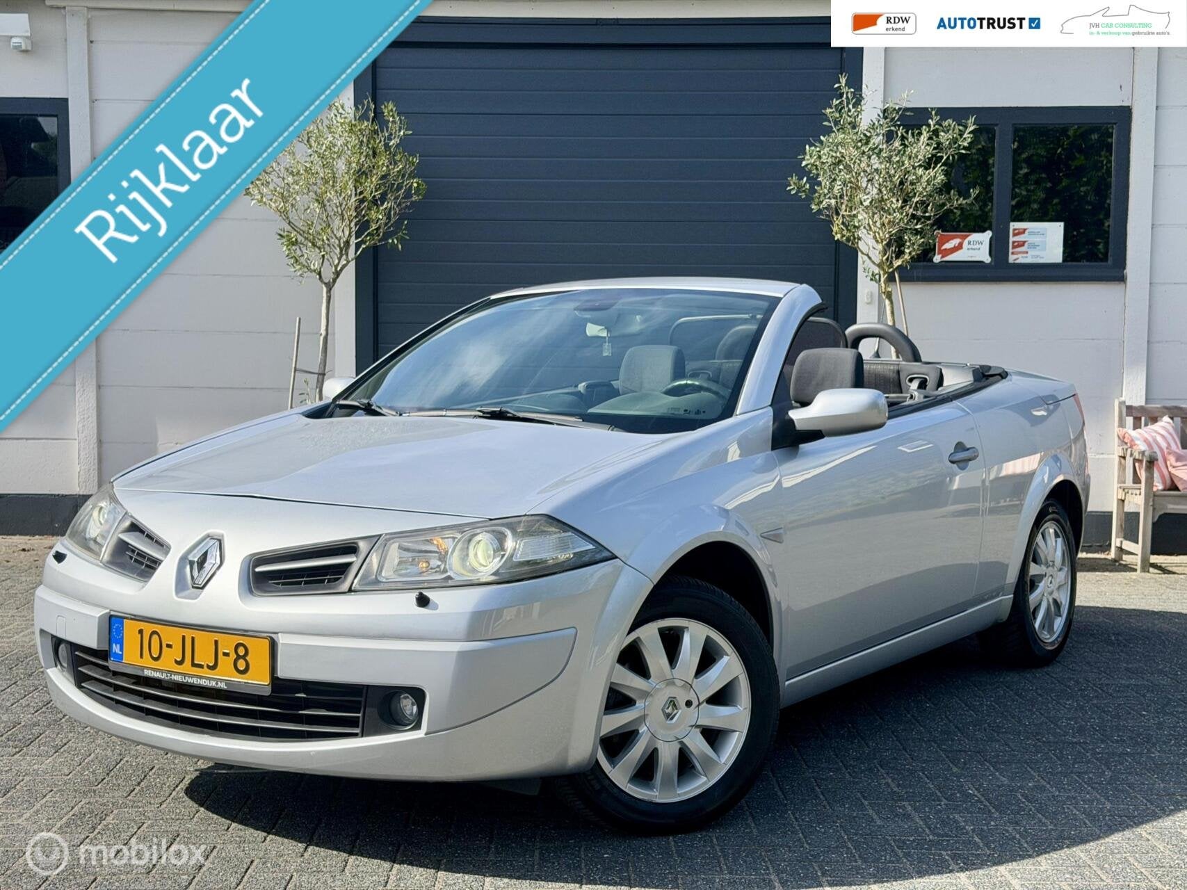 Renault Mégane CC 2.0T 163pk|RIJKLAAR|2EIG|DLR ONDH|GARANTY, Dealer onderhouden, Gebruikt, 4 cilinders, Cabriolet