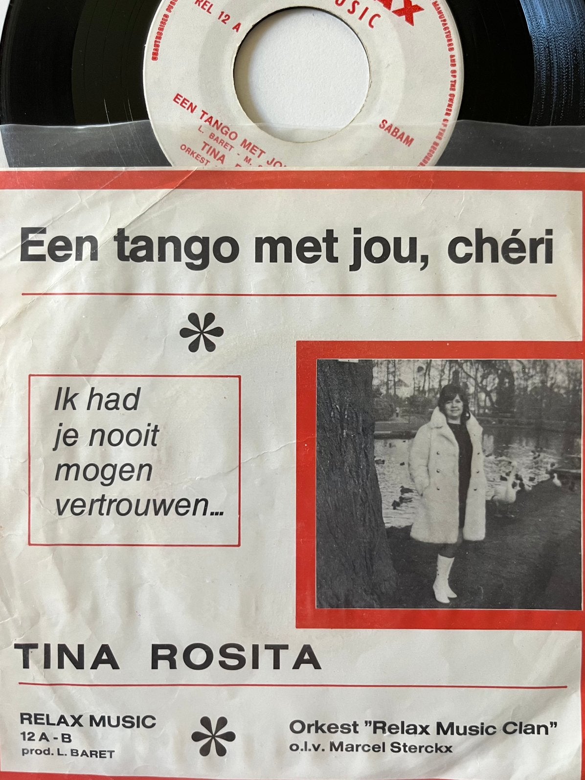 Tina Rosita “ Een tango met jou “, Ophalen of Verzenden, Gebruikt, Overige formaten, Levenslied of Smartlap