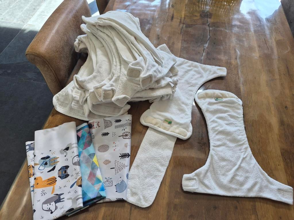 Wasbare luiers litle lamb, Kinderen en Baby's, Ophalen of Verzenden, One size