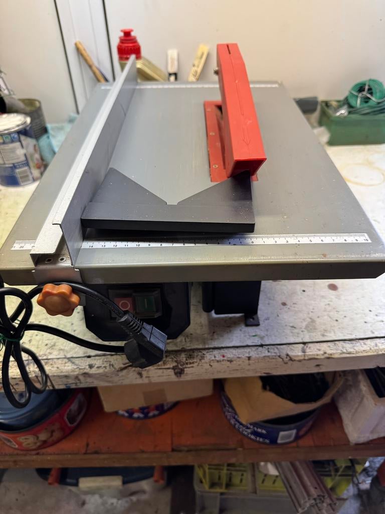 Tafelzaagmachine Mannesmann, Doe-het-zelf en Verbouw, Gereedschap | Zaagmachines, Gebruikt, Cirkelzaag, 600 tot 1200 watt, Ophalen of Verzenden