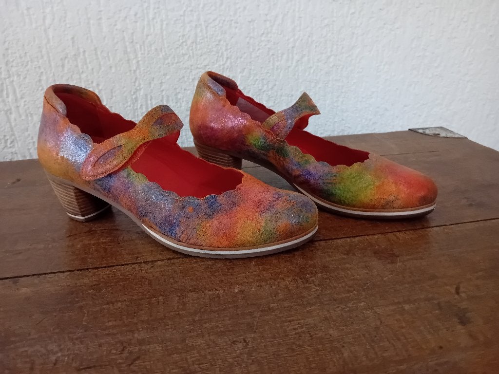 VABEENE mt 39 multicolor schoenen , als nieuw, Overige kleuren, Overige typen, Ophalen of Verzenden, Zo goed als nieuw