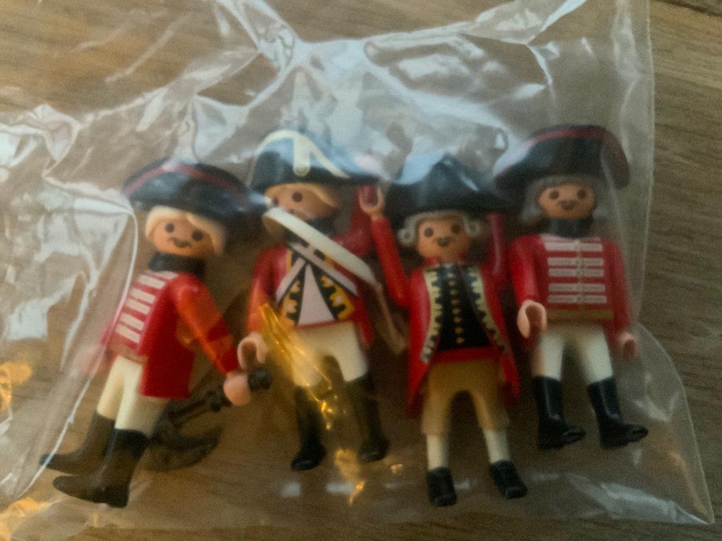 Playmobil poppetjes de britten, Ophalen, Zo goed als nieuw, Los playmobil