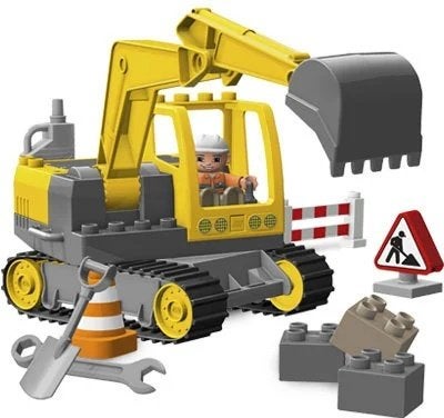 Duplo 4986 Grote Graafmachine, Ophalen of Verzenden, Zo goed als nieuw, Duplo, Complete set