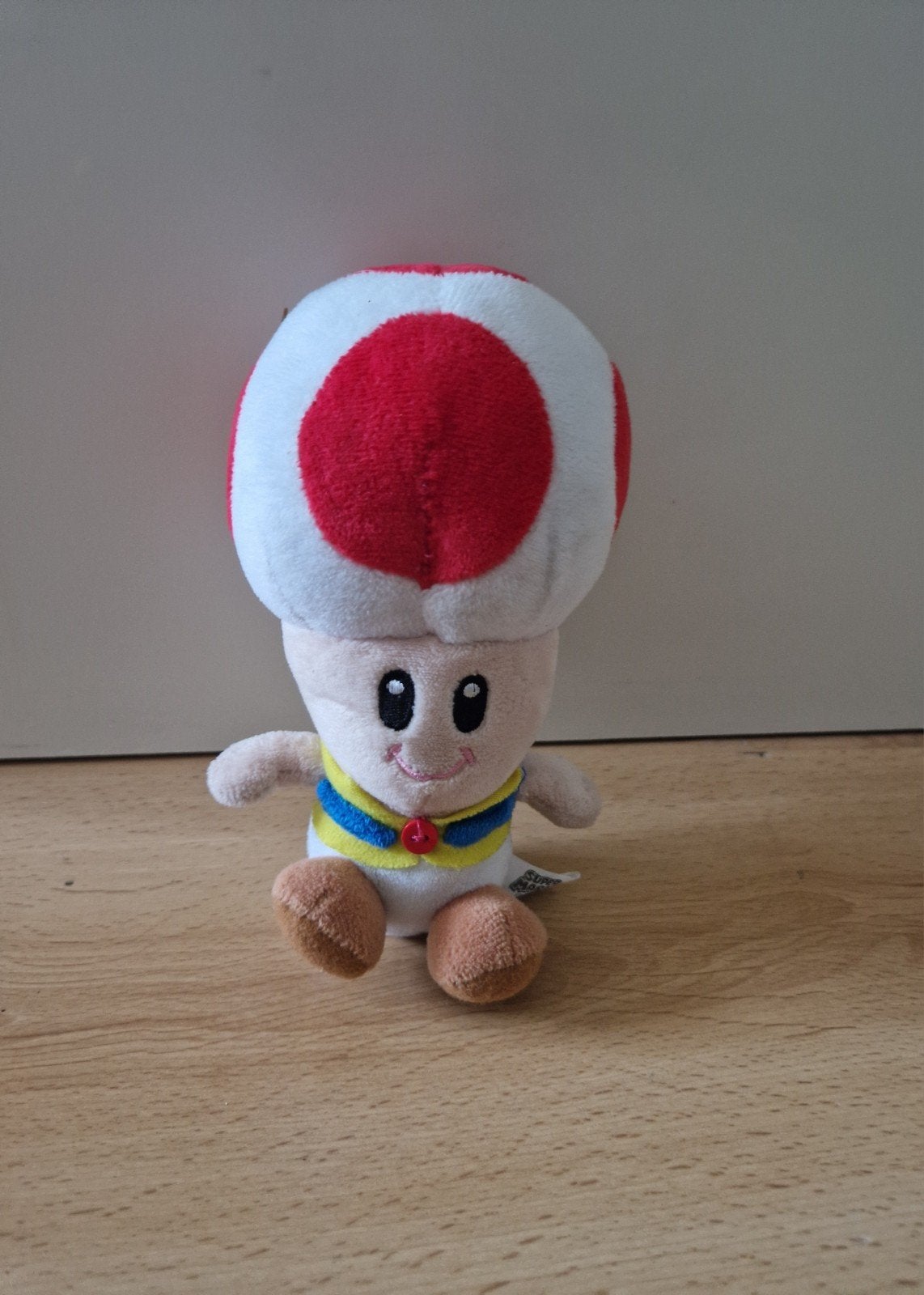 knuffel sanei san ei toad plush pluche zeldzaam super mario, Ophalen of Verzenden, Zo goed als nieuw, Overige typen