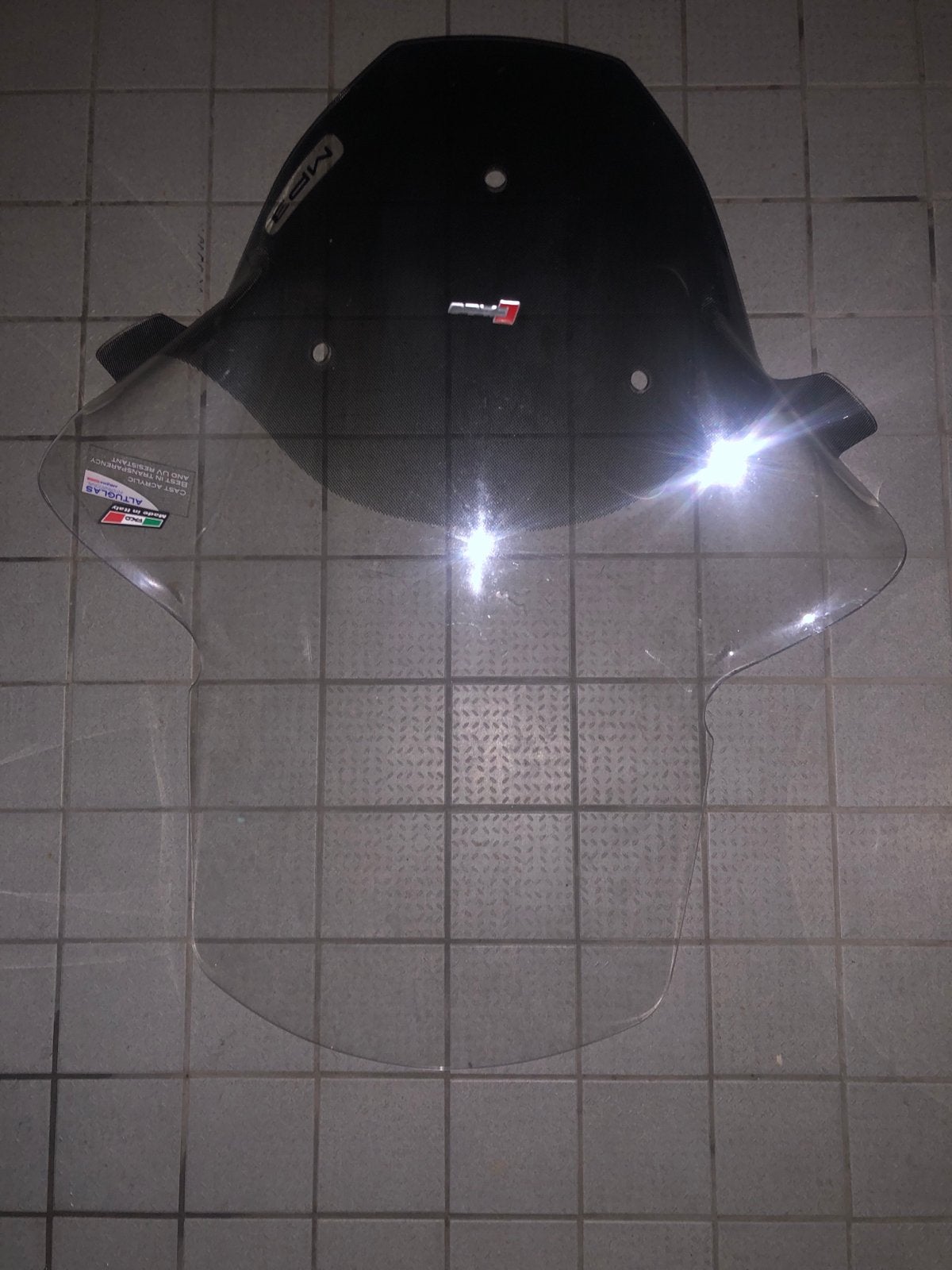 Windscherm Piaggio MP3 500 (vanaf bouwjaar tot heden), Ophalen of Verzenden, Gebruikt