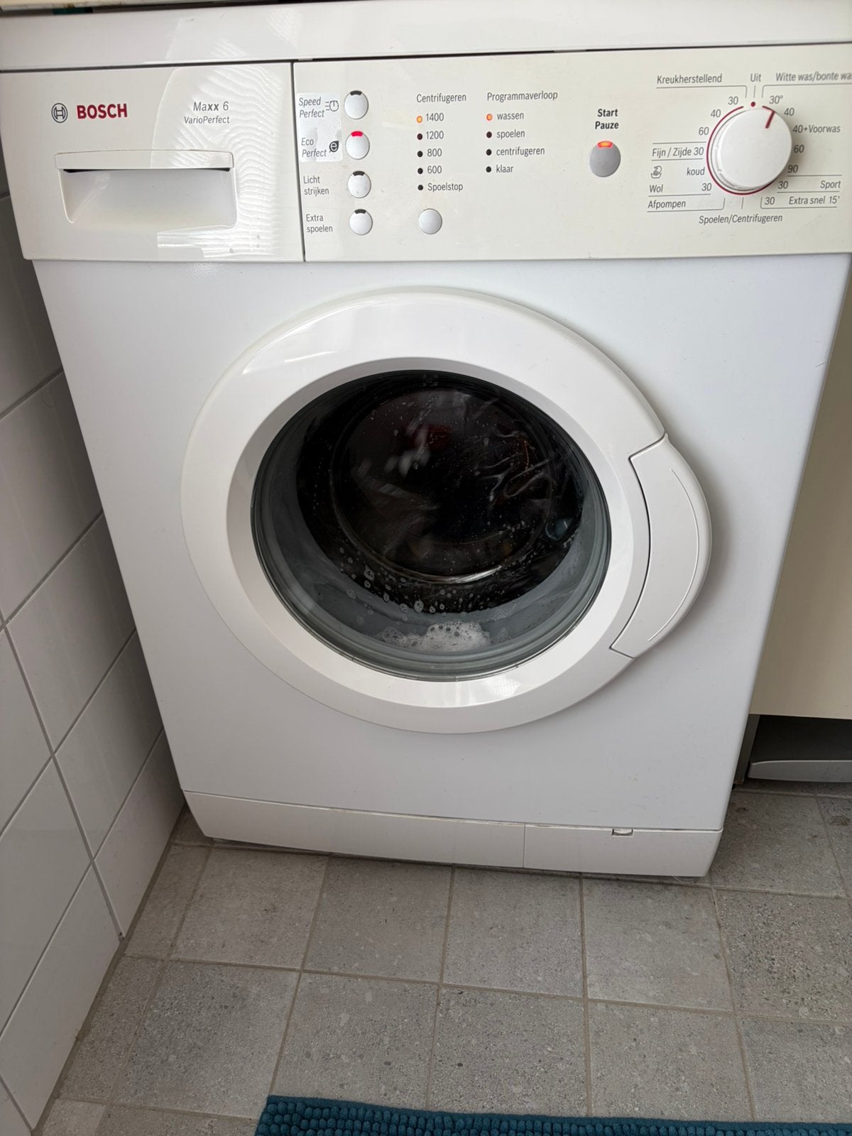 Wasmachine Bosch Maxx 6 VarioPerfect, Ophalen, 6 tot 8 kg, Minder dan 1200 toeren, Zo goed als nieuw