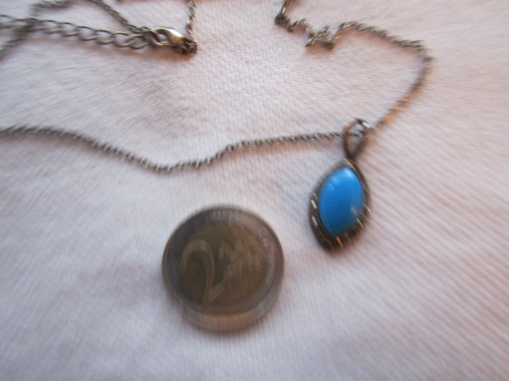 17.   Schitterende oude ketting+hanger,  zilver 925, Ophalen, Zilver, Ketting