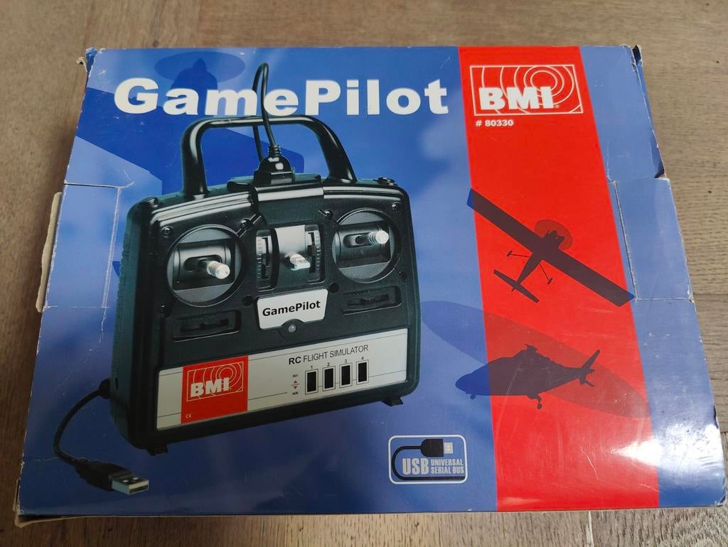 BMI GamePilot RC Flight Simulator Controller, Ophalen of Verzenden, Gebruikt