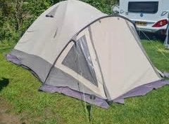 Bardani Cortina 140 Rip Stop Katoenen Trekkerstent 2 persoon, Ophalen, Gebruikt, Tot en met 2
