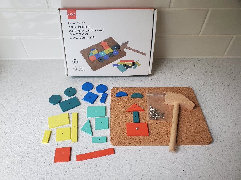 Hamertje tik - HEMA - Nette staat, Ophalen of Verzenden, Zo goed als nieuw, Bouwen