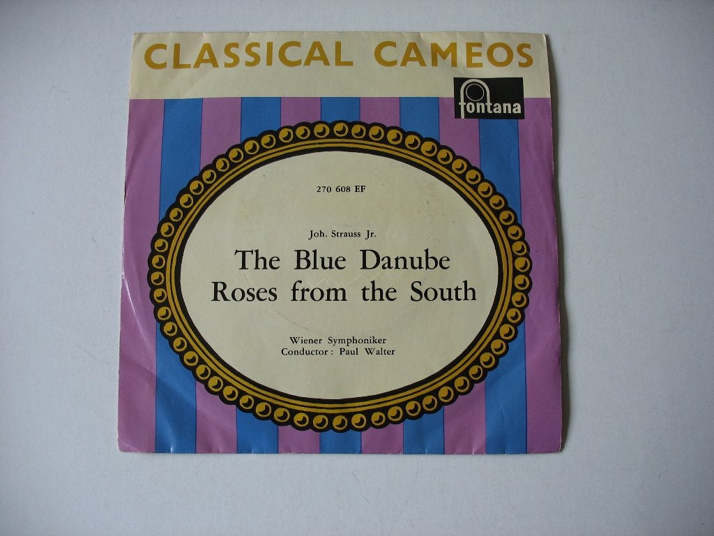 joh.Strauss jr. Classical Cames. a: the blue danube, Ophalen of Verzenden, Zo goed als nieuw