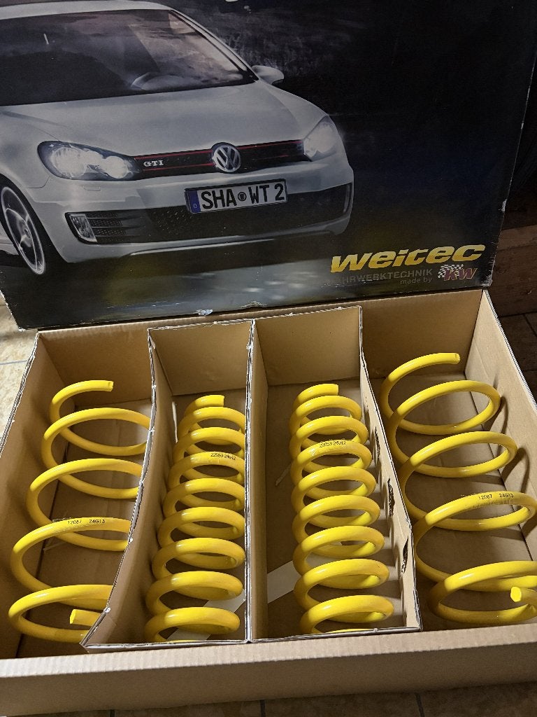 Weitec verlagingsveren BMW E90 sedan 335i 325d 330d 335d, Ophalen of Verzenden
