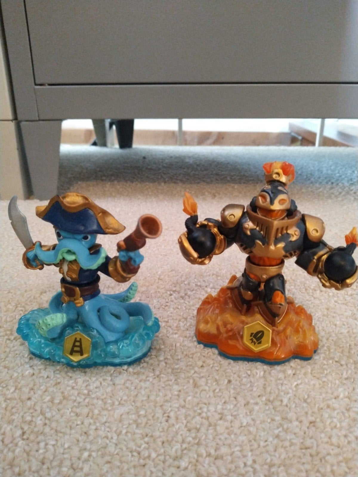 Skylanders Blast Zone en Wash Buckler Figuren, Ophalen of Verzenden, Gebruikt