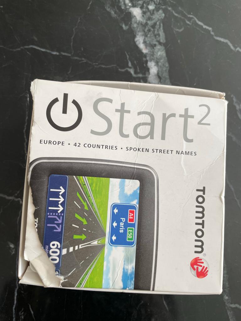 TomTom Start 2 Navigatiesysteem Europa, Auto diversen, Ophalen, Gebruikt
