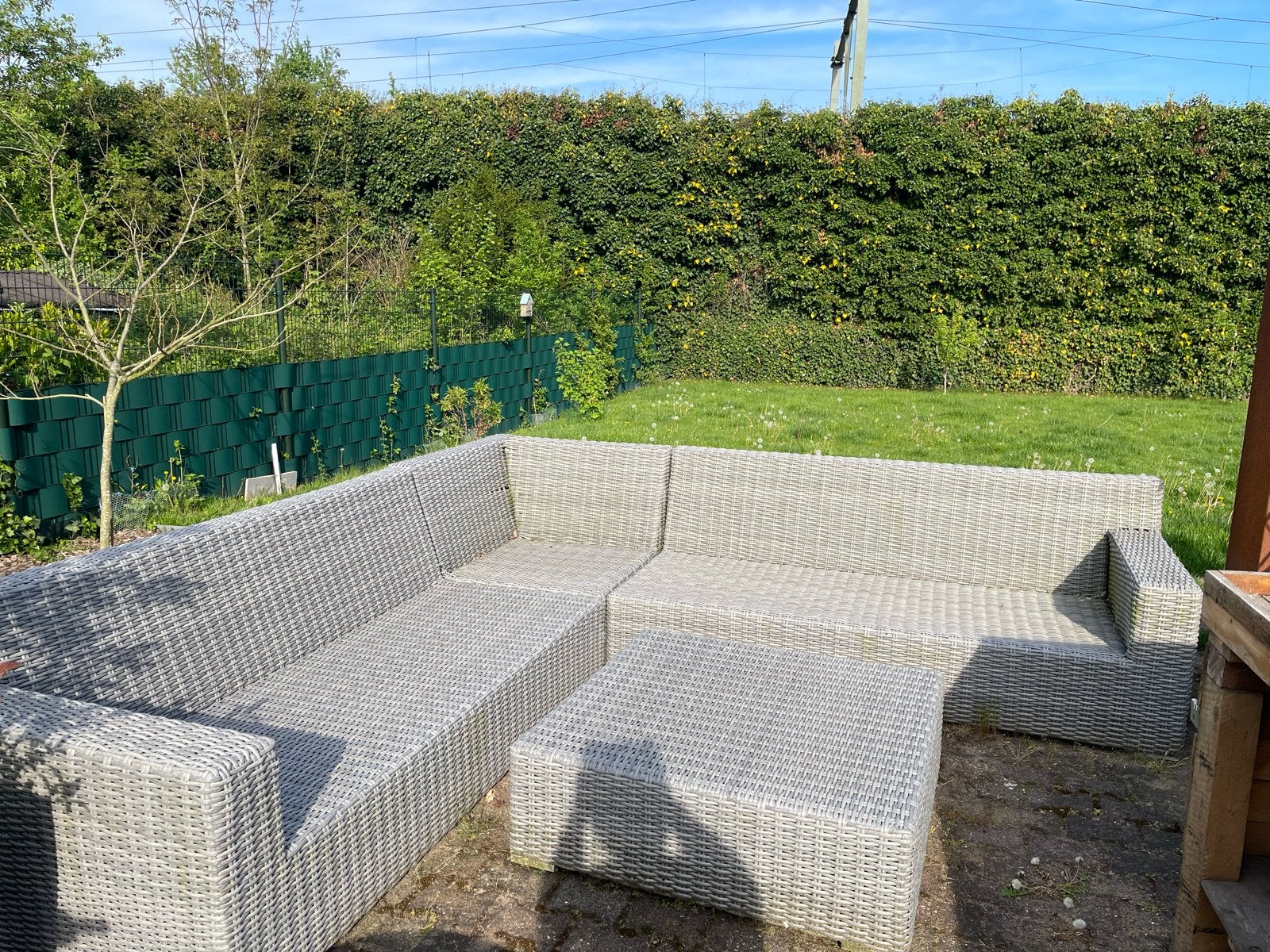Loungeset 7 persoons, Ophalen, Gebruikt, Loungeset, Wicker