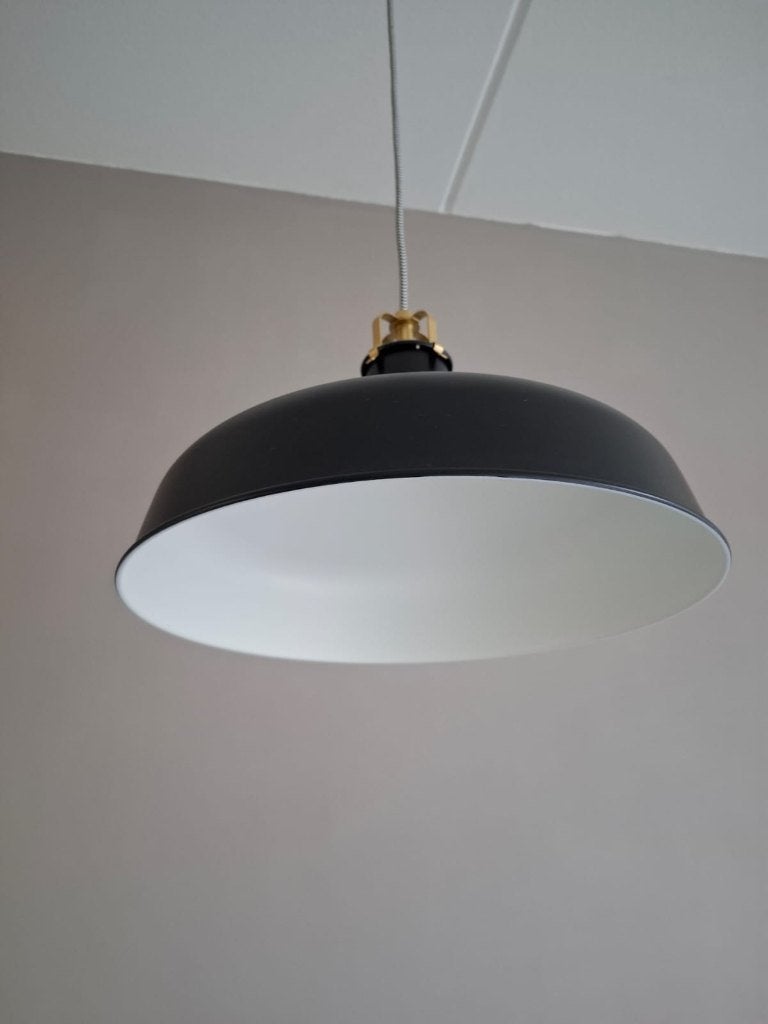 RANARP Hanglamp zwart, 38cm, Ophalen, Nieuw, Metaal