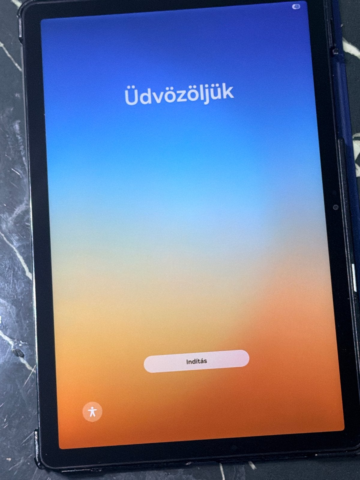 samsung A9+ met hoesje, Computers en Software, Android Tablets, Ophalen, 11 inch, Zo goed als nieuw, 64 GB
