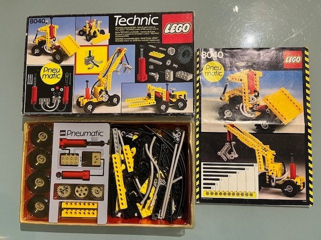 Lego Technic 8040 - Building Set, Compleet, Gebruikt, Lego, Ophalen of Verzenden
