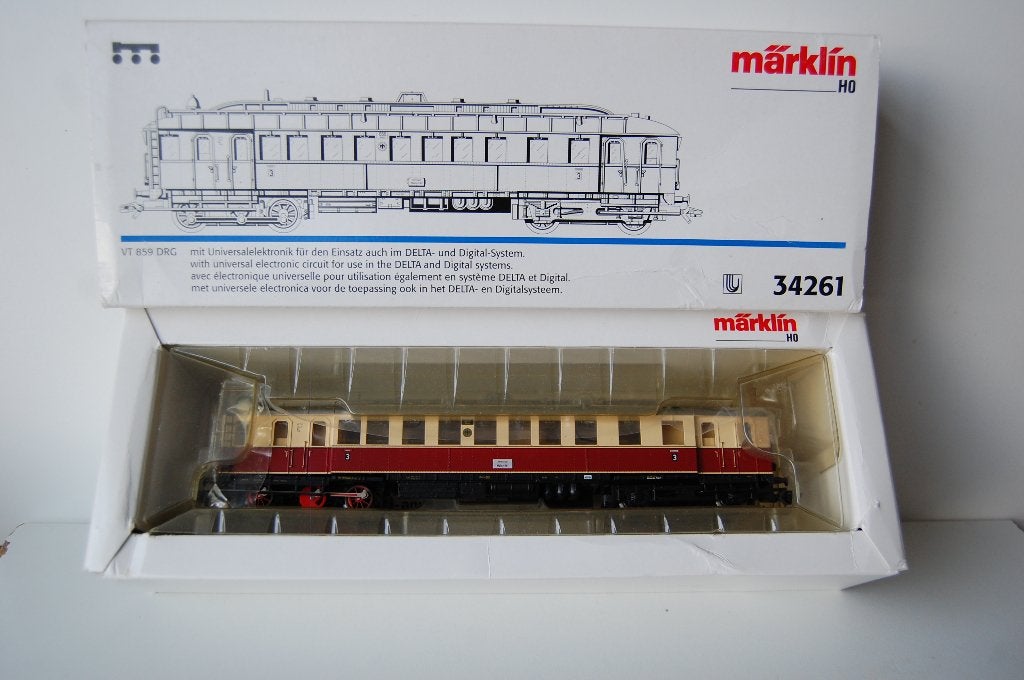 Marklin 34261 Triebwagen, Wisselstroom, Locomotief, Ophalen of Verzenden, Zo goed als nieuw