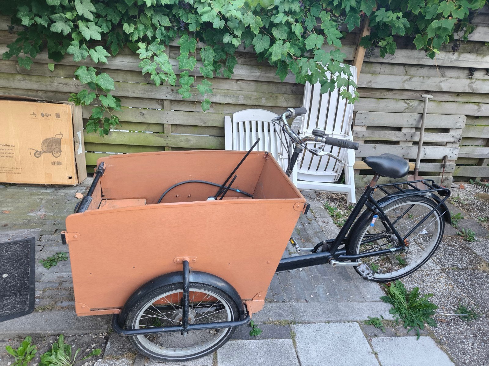 Functionele bakfiets, ideaal voor transport, Fietsen en Brommers, Overige merken, Gebruikt, Goederen, Ophalen of Verzenden