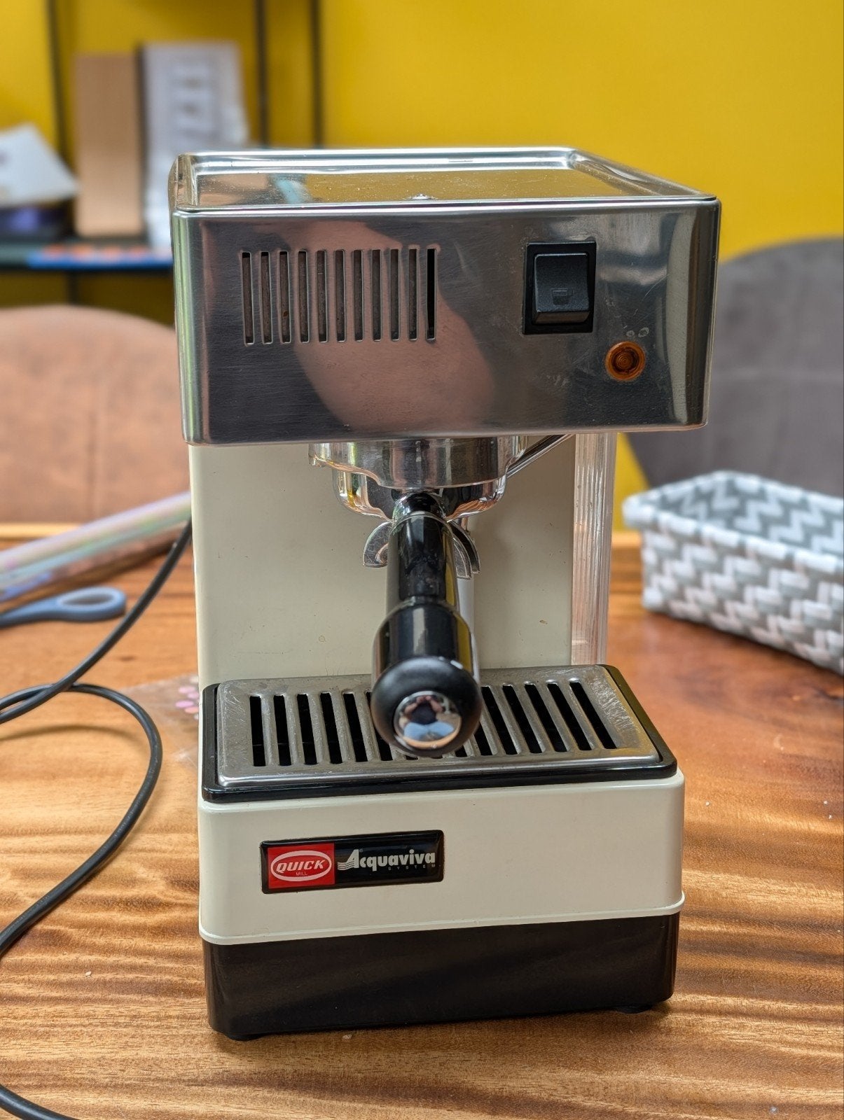 Quickmill 820 Acquaviva Espressomachine - Gereviseerd, Ophalen of Verzenden, Espresso apparaat