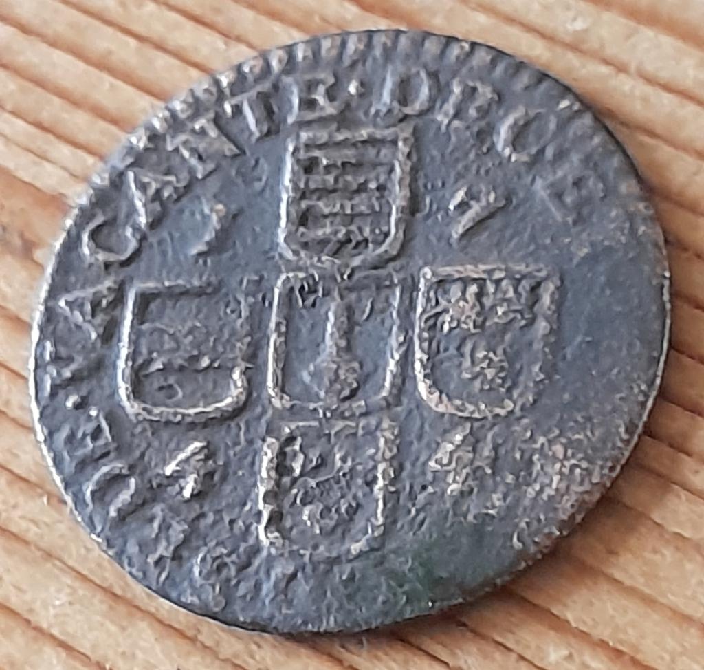 Belgie Luik liard 1744 Sede Vacante (lot 3), Postzegels en Munten, Ophalen of Verzenden, België, Losse munt