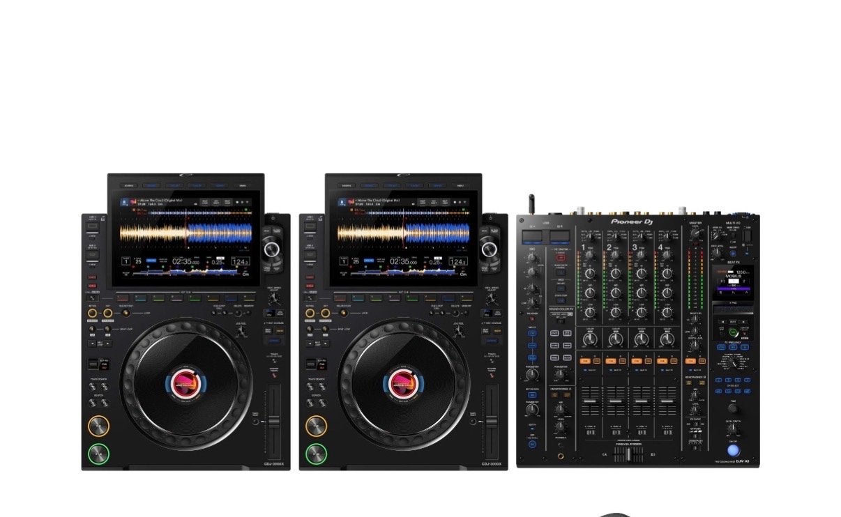 Pioneer CDJ-3000X spelers en DJM-A9 mixer, Ophalen, Zo goed als nieuw, Dj-set, Pioneer