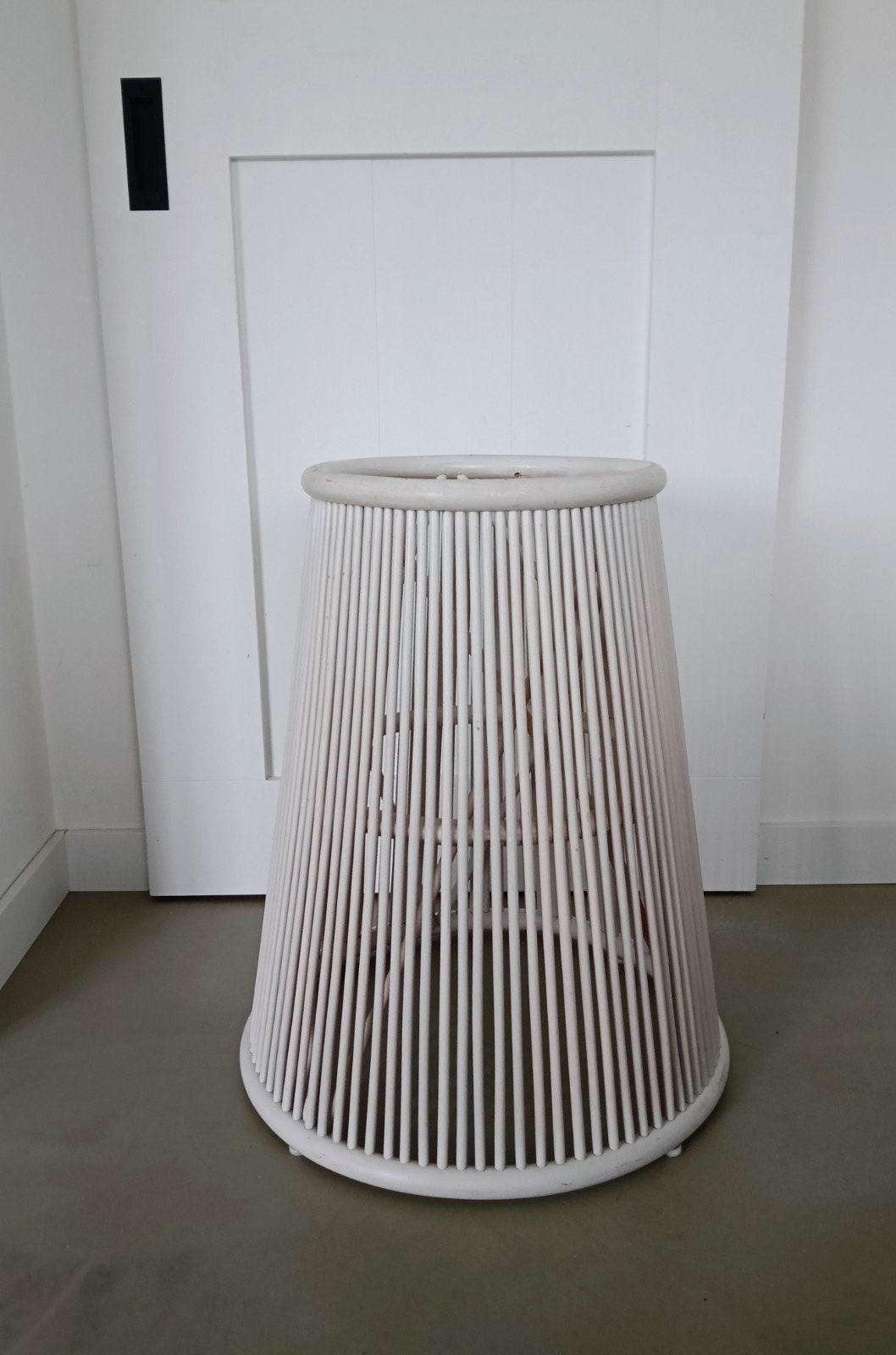 onderkant rotan eettafel, Ophalen, Gebruikt, 50 tot 100 cm, Rond