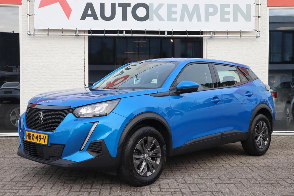 Peugeot 2008 1.2 PT ACTIVE PACK 130PK AUTOMAAT|APPLE CARPLAY, Stof, Euro 6, 1199 cc, Blauw