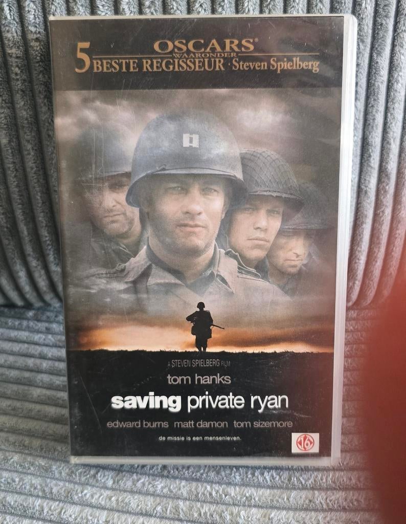 'Saving private ryan' videoband, Alle leeftijden, Ophalen of Verzenden, Gebruikt